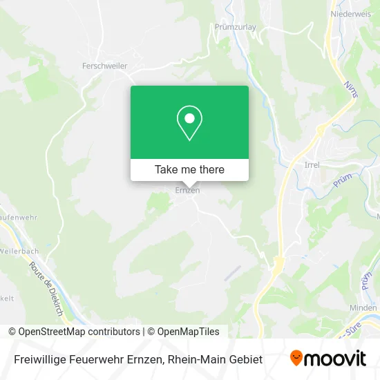 Карта Freiwillige Feuerwehr Ernzen