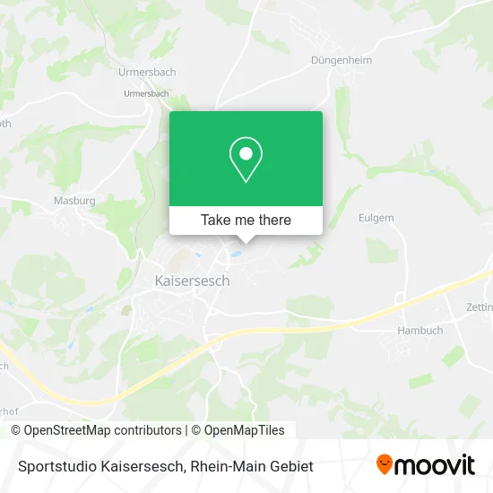 Карта Sportstudio Kaisersesch