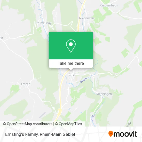 Ernsting's Family map