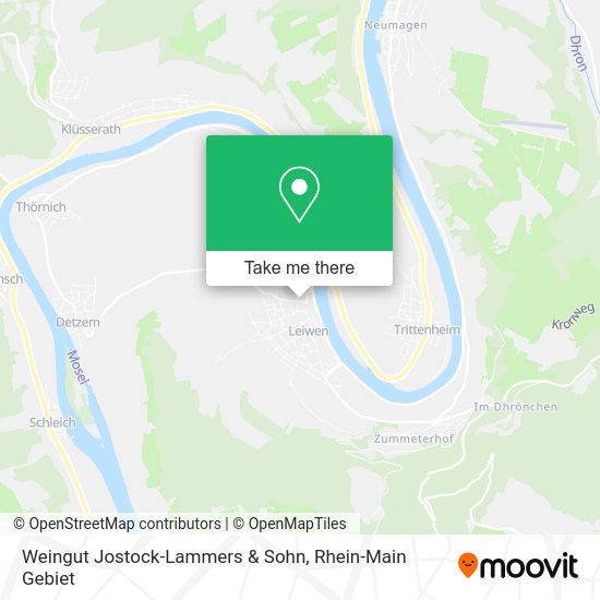 Карта Weingut Jostock-Lammers & Sohn