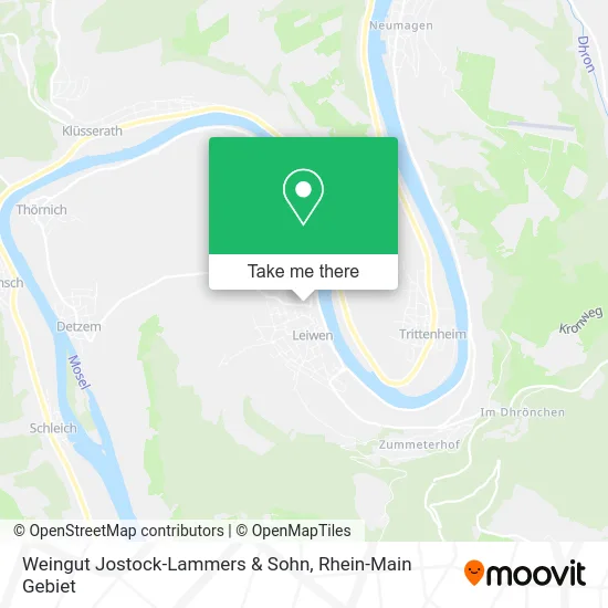 Карта Weingut Jostock-Lammers & Sohn