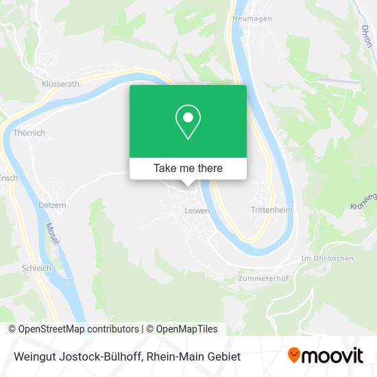 Карта Weingut Jostock-Bülhoff