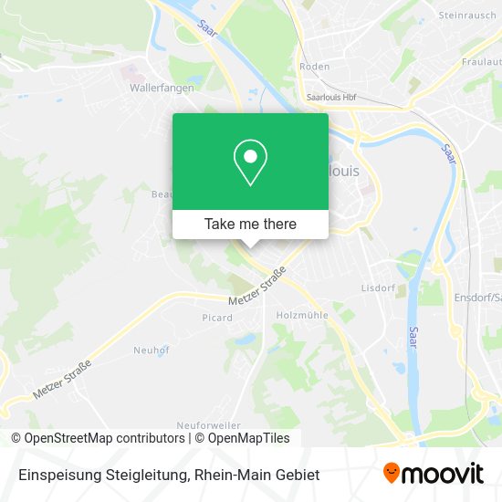 Карта Einspeisung Steigleitung