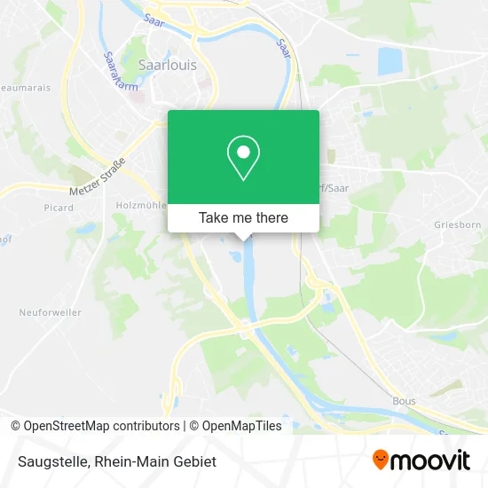 Карта Saugstelle