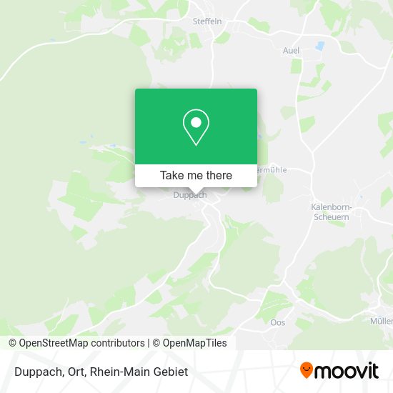 Карта Duppach, Ort