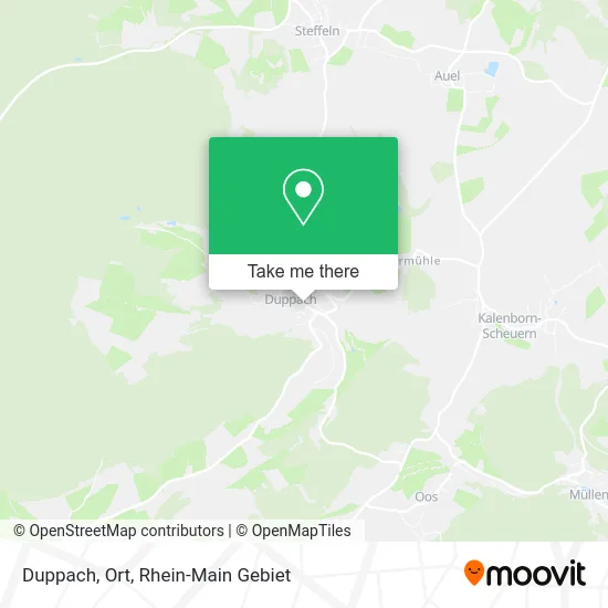 Карта Duppach, Ort