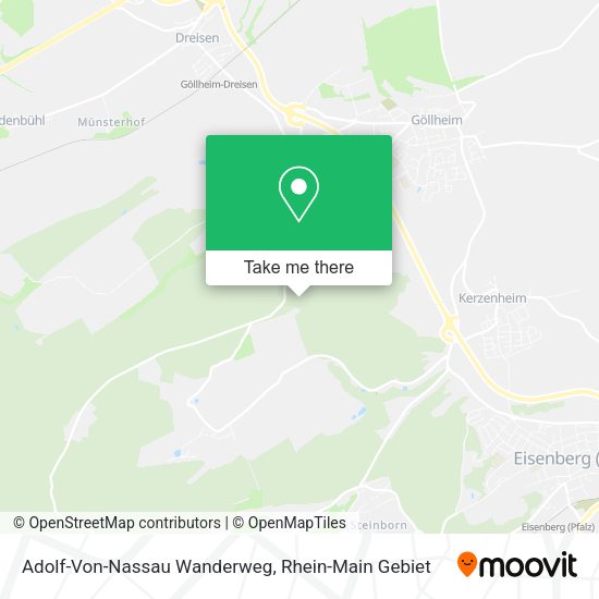 Карта Adolf-Von-Nassau Wanderweg