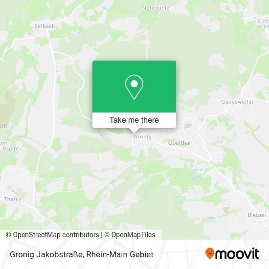 Карта Gronig Jakobstraße