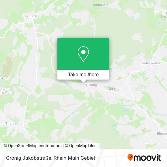 Карта Gronig Jakobstraße