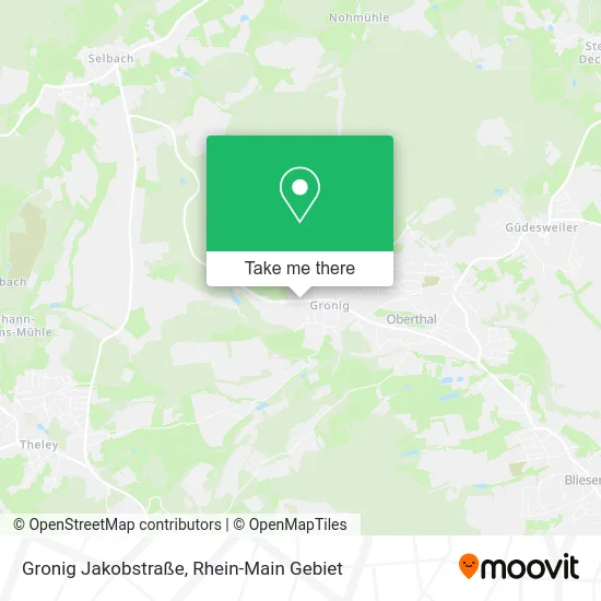 Карта Gronig Jakobstraße