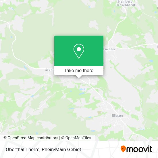 Карта Oberthal Therre