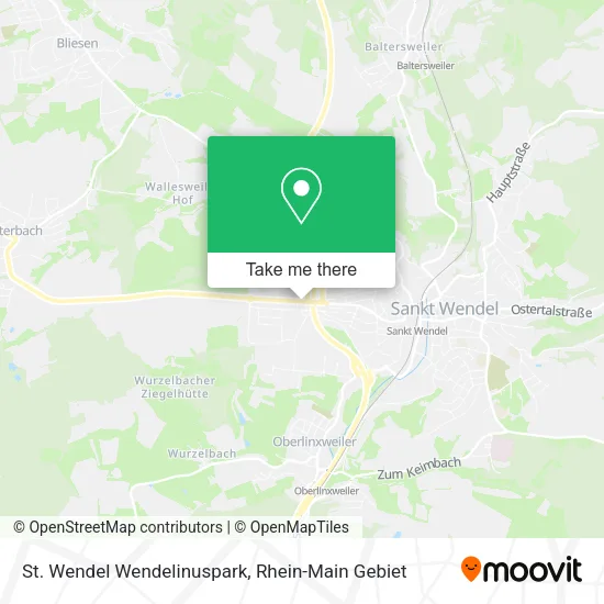 Карта St. Wendel Wendelinuspark