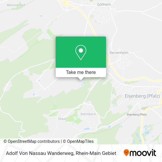 Карта Adolf Von Nassau Wanderweg