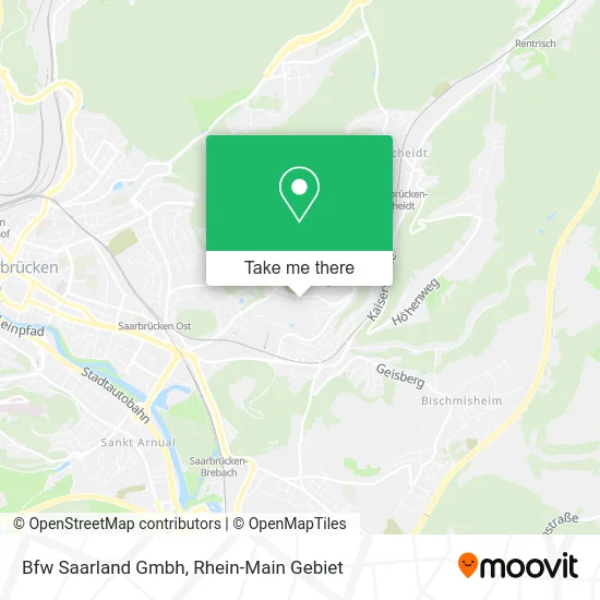 Карта Bfw Saarland Gmbh