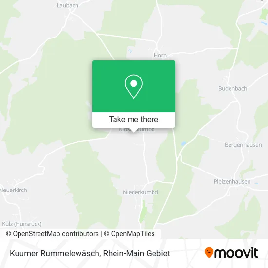 Карта Kuumer Rummelewäsch