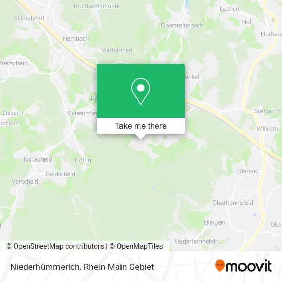 Карта Niederhümmerich