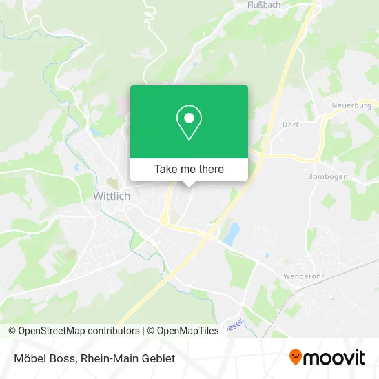 Карта Möbel Boss