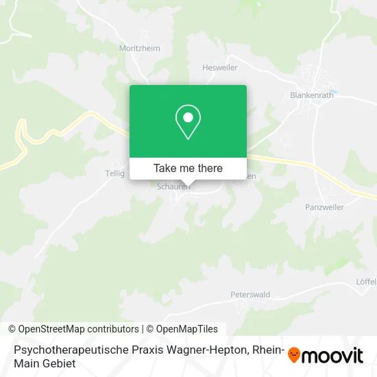 Карта Psychotherapeutische Praxis Wagner-Hepton