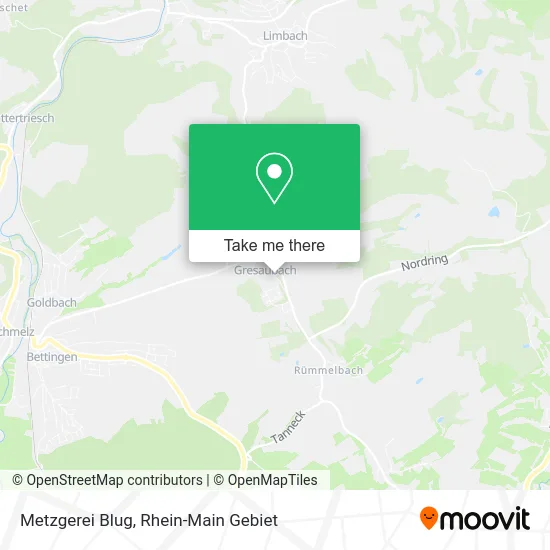 Карта Metzgerei Blug