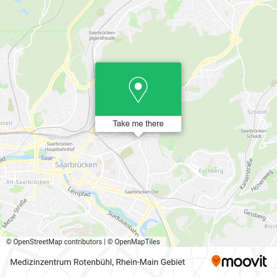 Карта Medizinzentrum Rotenbühl