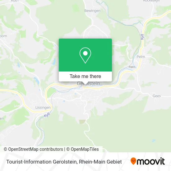 Карта Tourist-Information Gerolstein