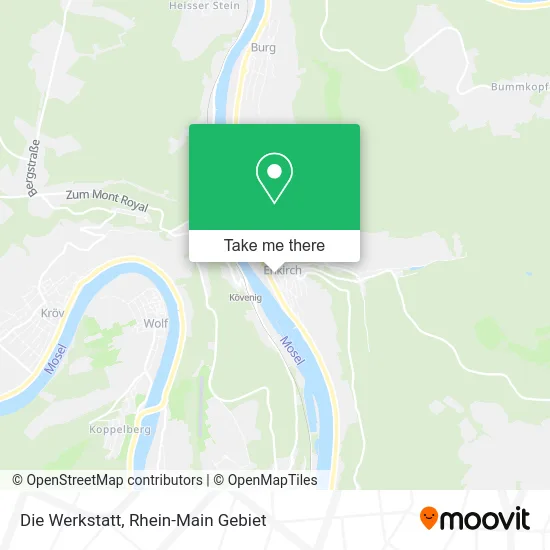 Карта Die Werkstatt