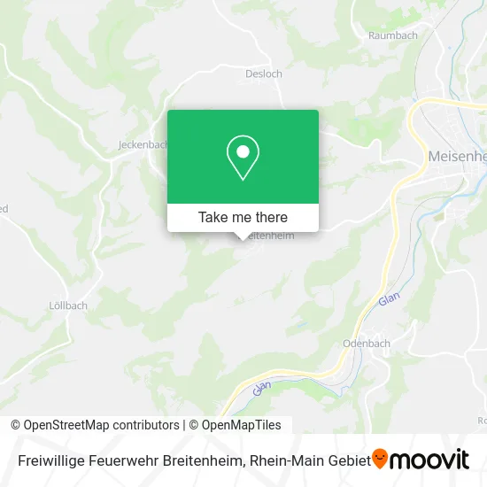 Карта Freiwillige Feuerwehr Breitenheim