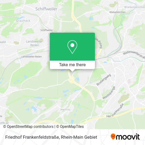 Карта Friedhof Frankenfeldstraße