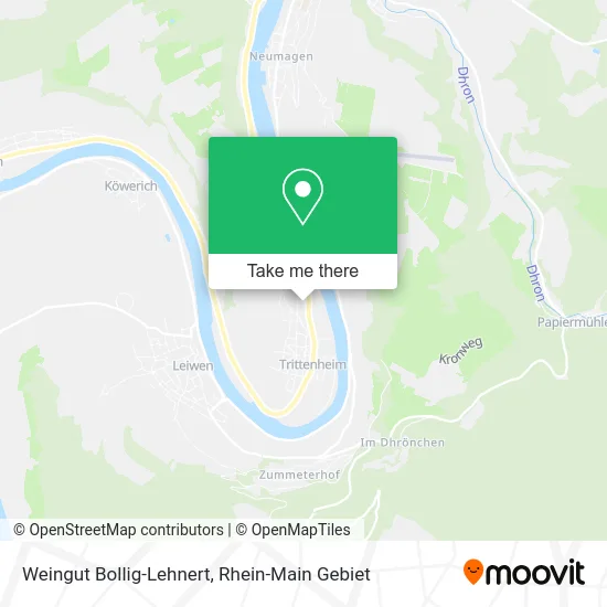 Карта Weingut Bollig-Lehnert