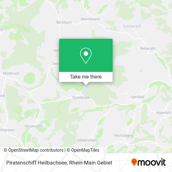 Карта Piratenschiff Heilbachsee