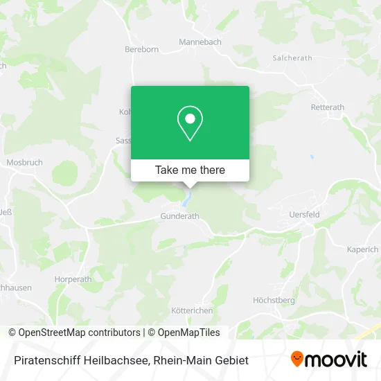 Карта Piratenschiff Heilbachsee