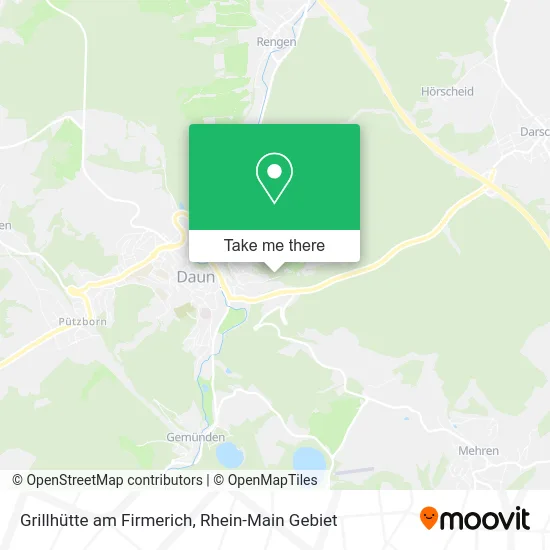 Карта Grillhütte am Firmerich