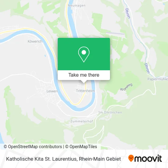 Карта Katholische Kita St. Laurentius