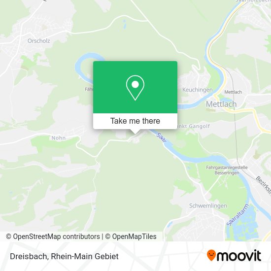 Карта Dreisbach