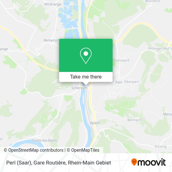 Карта Perl (Saar), Gare Routière