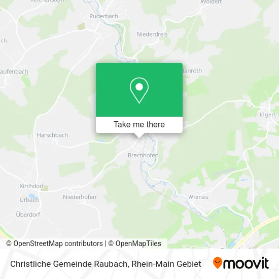 Карта Christliche Gemeinde Raubach