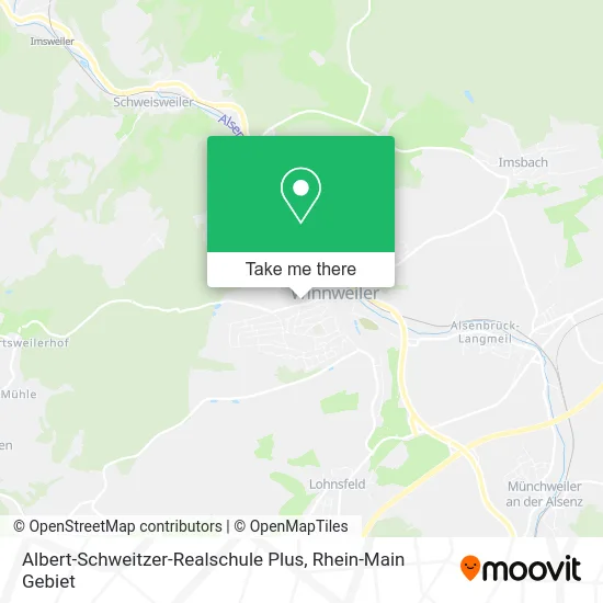 Карта Albert-Schweitzer-Realschule Plus