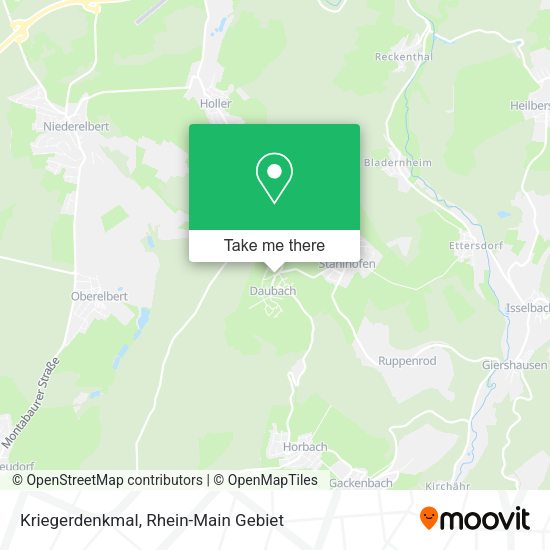 Карта Kriegerdenkmal