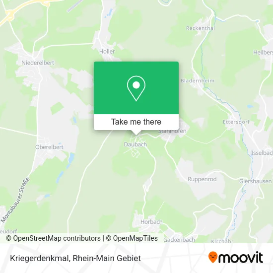 Карта Kriegerdenkmal