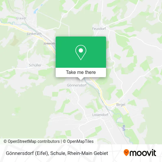 Карта Gönnersdorf (Eifel), Schule