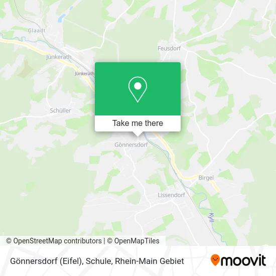 Карта Gönnersdorf (Eifel), Schule