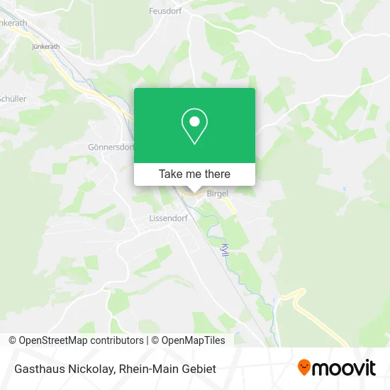 Карта Gasthaus Nickolay