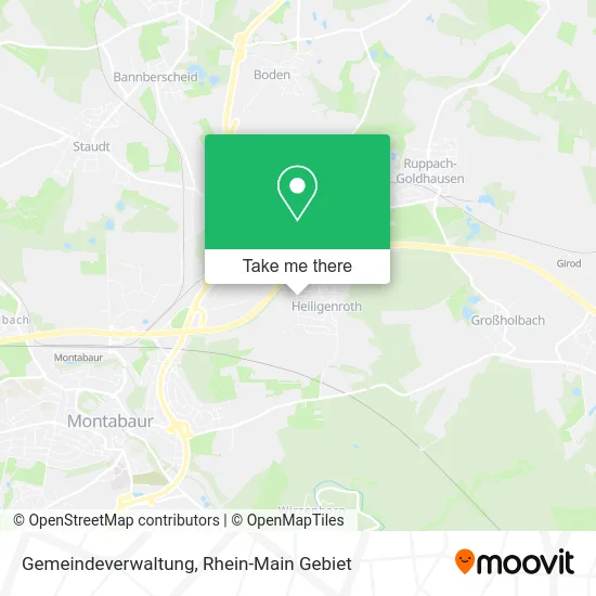 Карта Gemeindeverwaltung