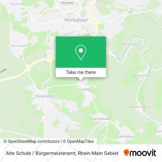 Карта Alte Schule / Bürgermeisteramt