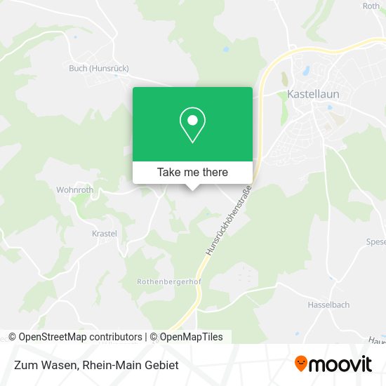 Карта Zum Wasen