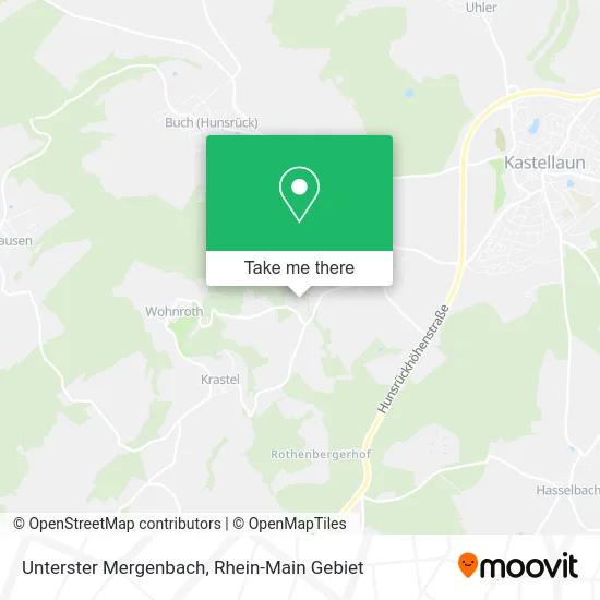 Карта Unterster Mergenbach