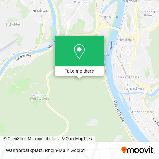 Карта Wanderparkplatz
