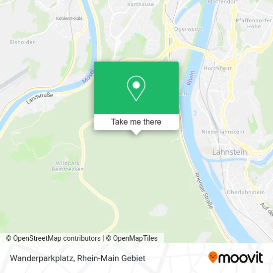 Карта Wanderparkplatz
