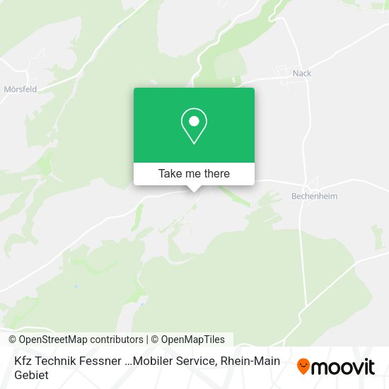Карта Kfz Technik Fessner …Mobiler Service