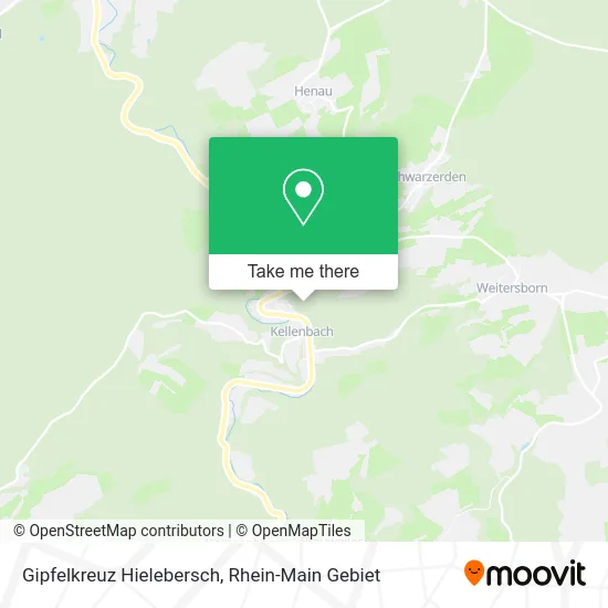 Карта Gipfelkreuz Hielebersch